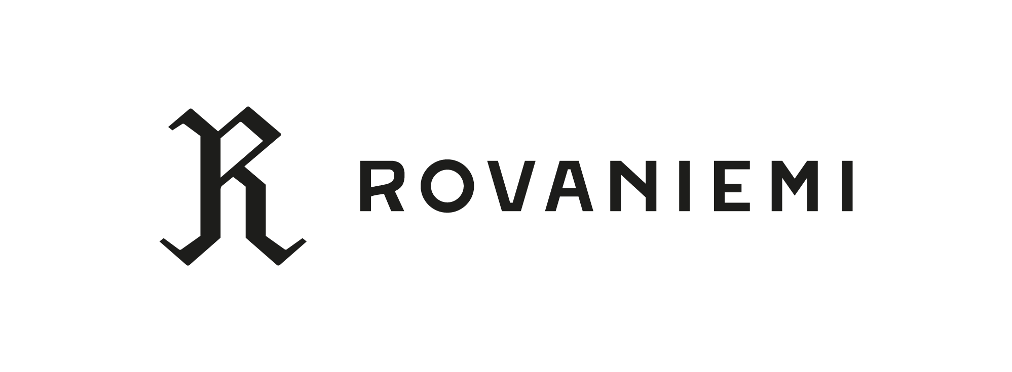 Rovaniemi-logo-musta-vaaka